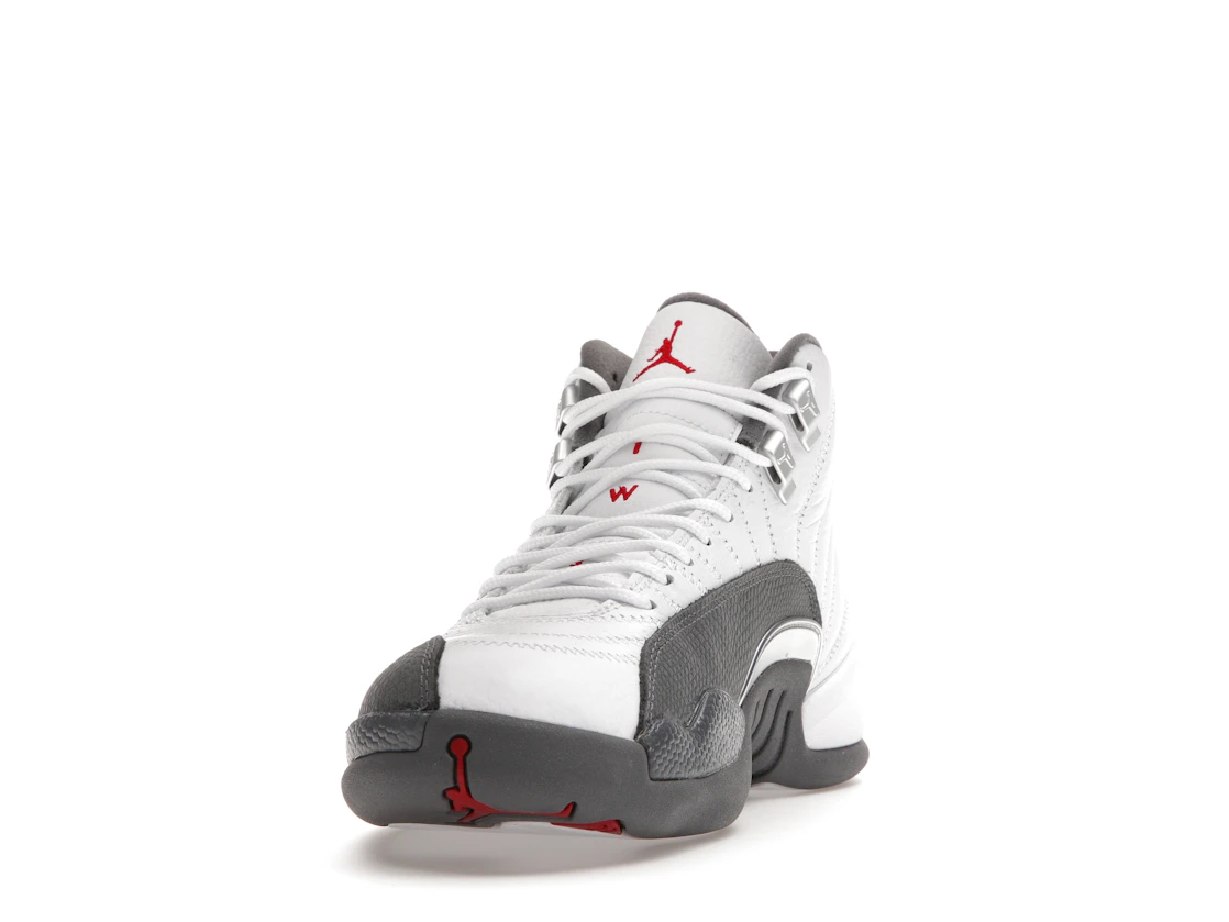 Vue 12 de Jordan 12 Retro White Dark Grey