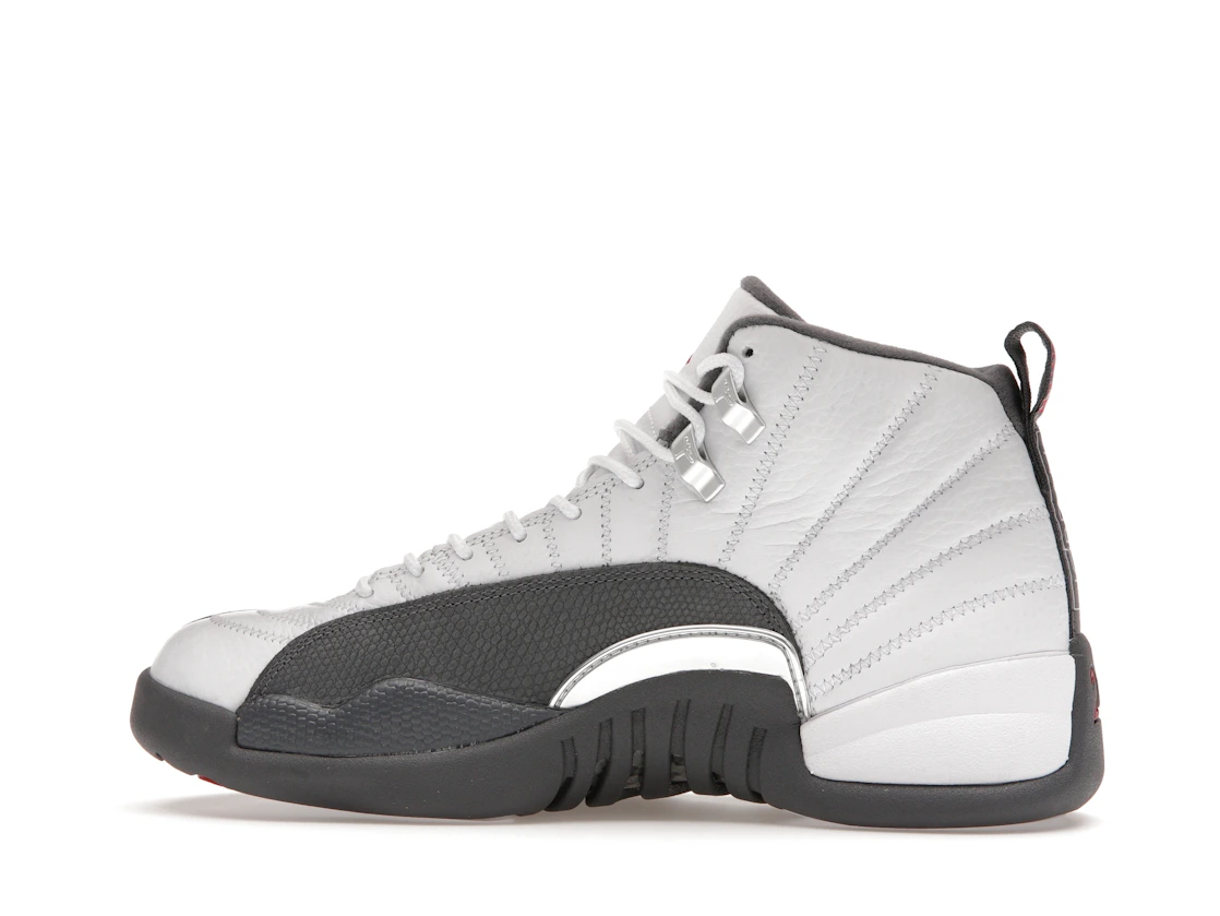 Vue 20 de Jordan 12 Retro White Dark Grey