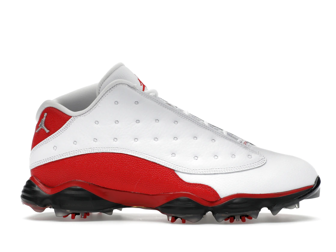 Vue 2 de Jordan 13 Retro Golf Cleat White Red