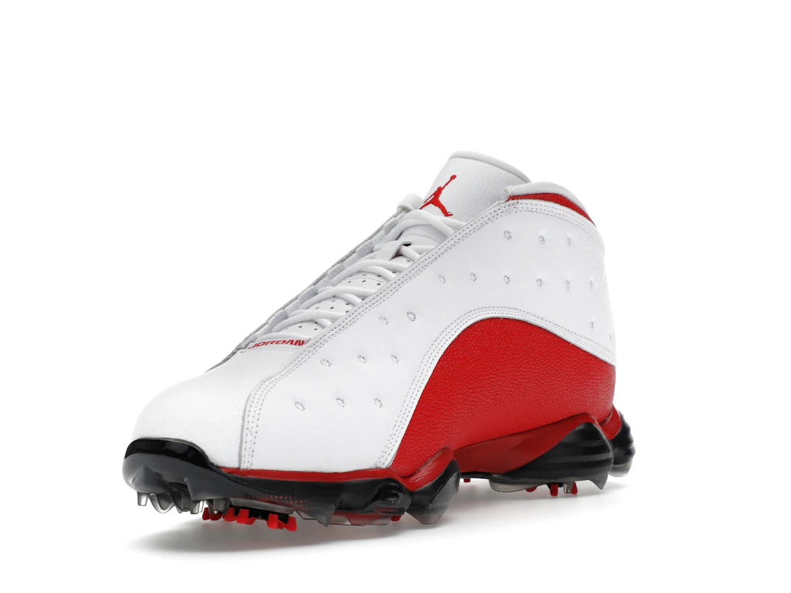 Vue 14 de Jordan 13 Retro Golf Cleat White Red