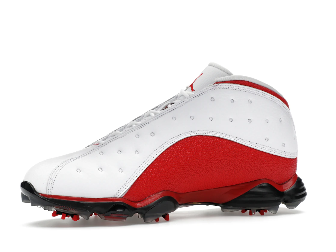 Vue 17 de Jordan 13 Retro Golf Cleat White Red