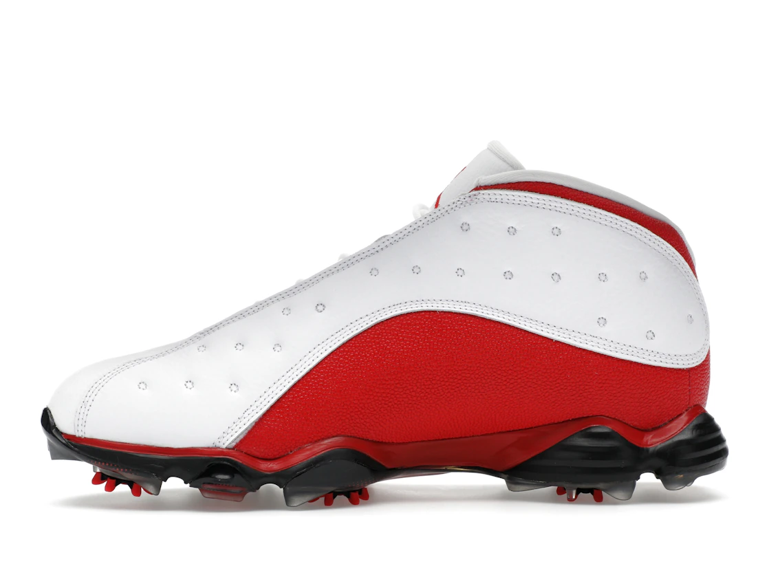 Vue 19 de Jordan 13 Retro Golf Cleat White Red