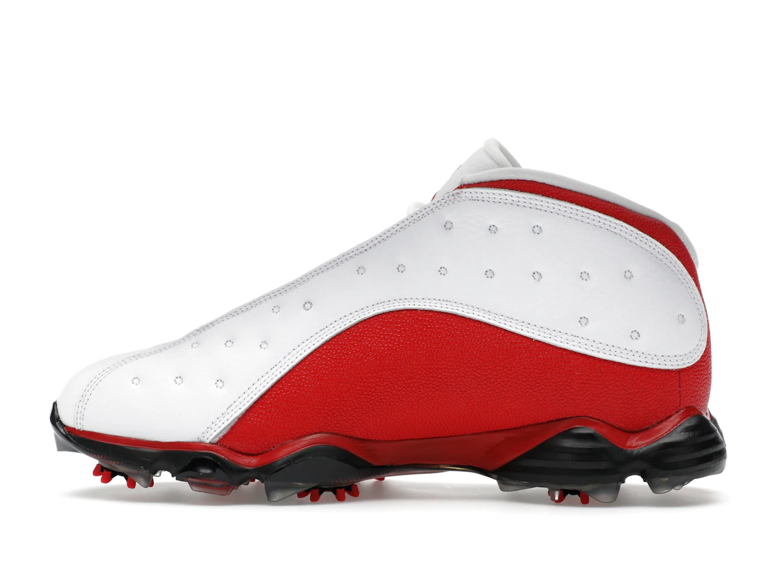 Vue 20 de Jordan 13 Retro Golf Cleat White Red