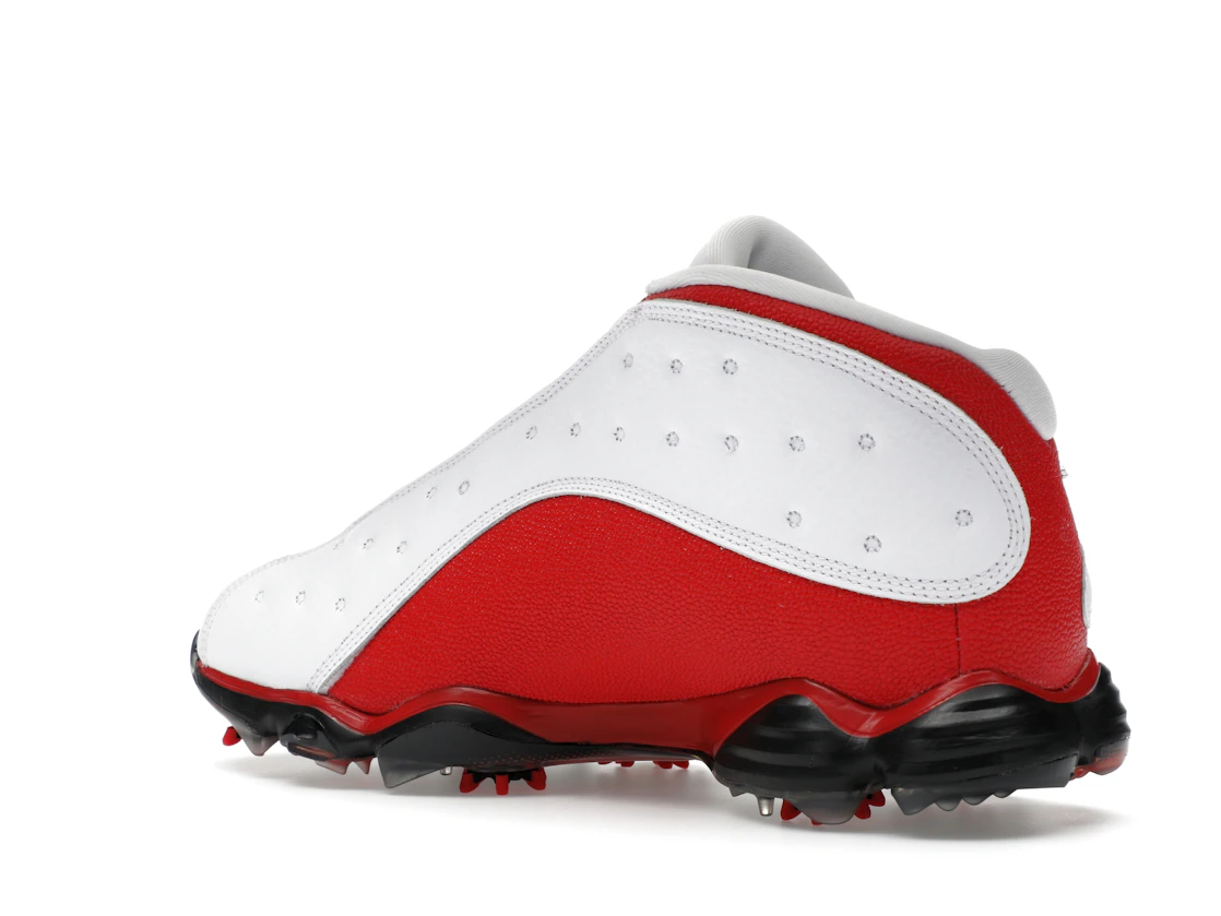 Vue 23 de Jordan 13 Retro Golf Cleat White Red