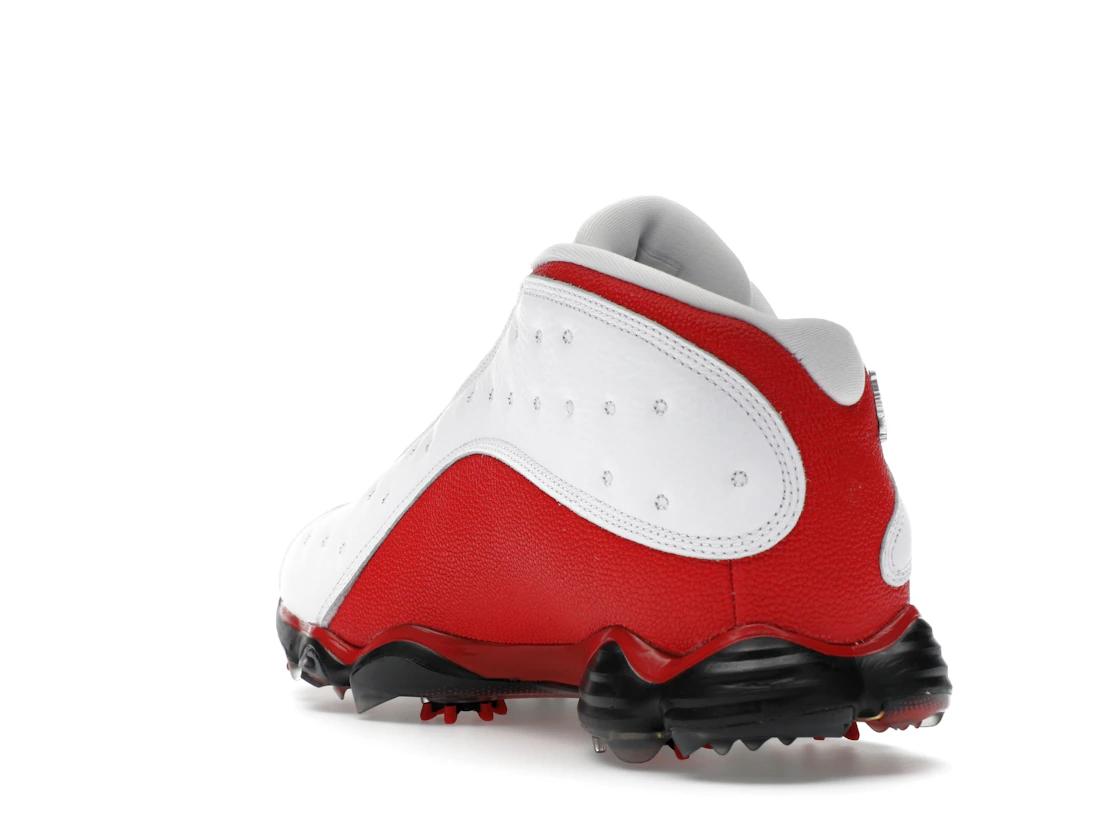 Vue 25 de Jordan 13 Retro Golf Cleat White Red