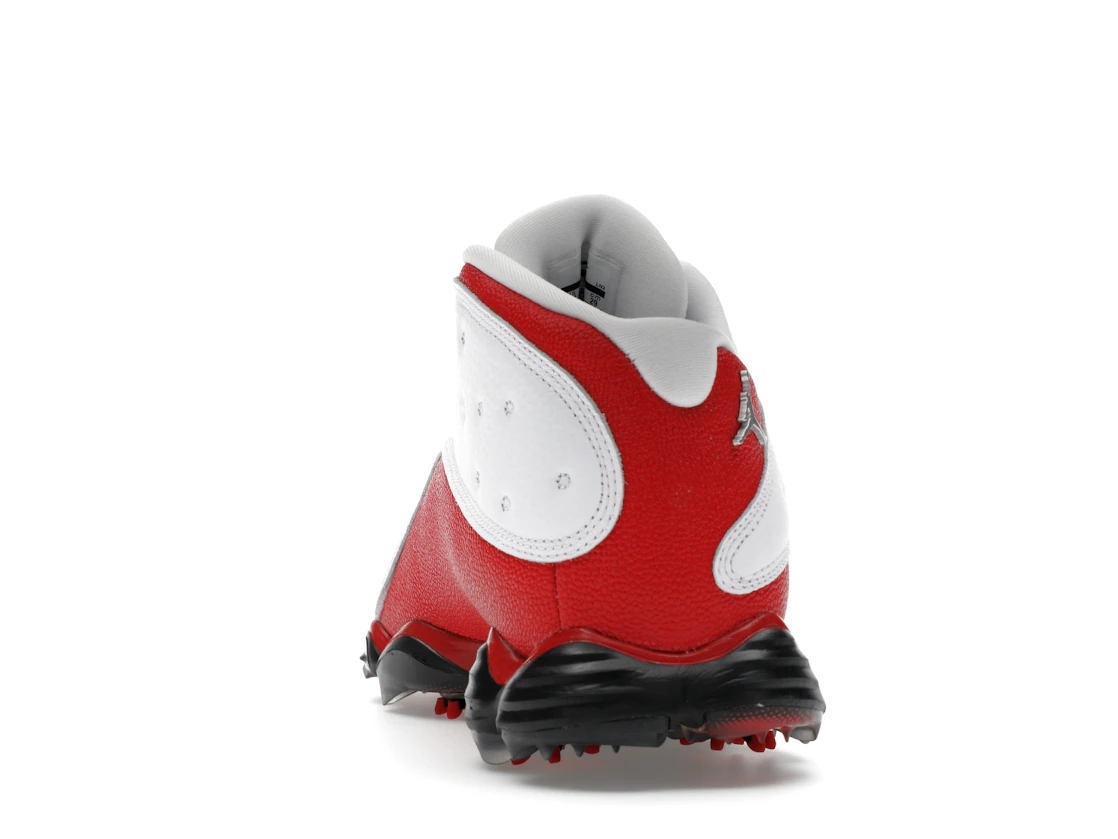 Vue 27 de Jordan 13 Retro Golf Cleat White Red