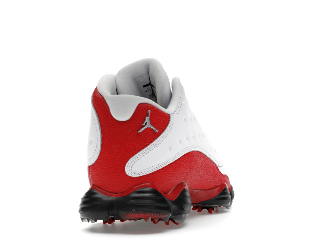 Vue 30 de Jordan 13 Retro Golf Cleat White Red