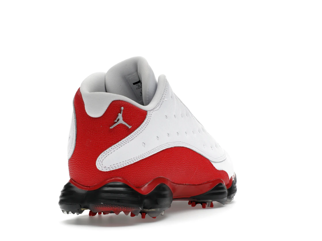 Vue 31 de Jordan 13 Retro Golf Cleat White Red
