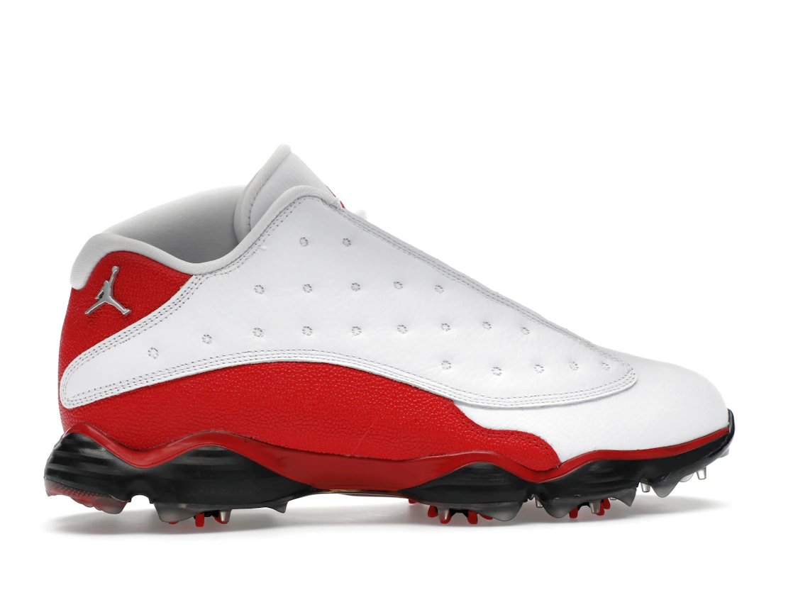 Vue 36 de Jordan 13 Retro Golf Cleat White Red