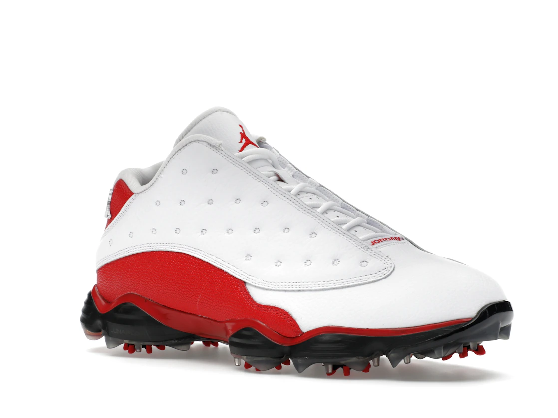 Vue 5 de Jordan 13 Retro Golf Cleat White Red
