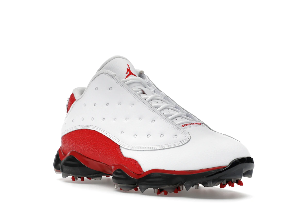 Vue 6 de Jordan 13 Retro Golf Cleat White Red