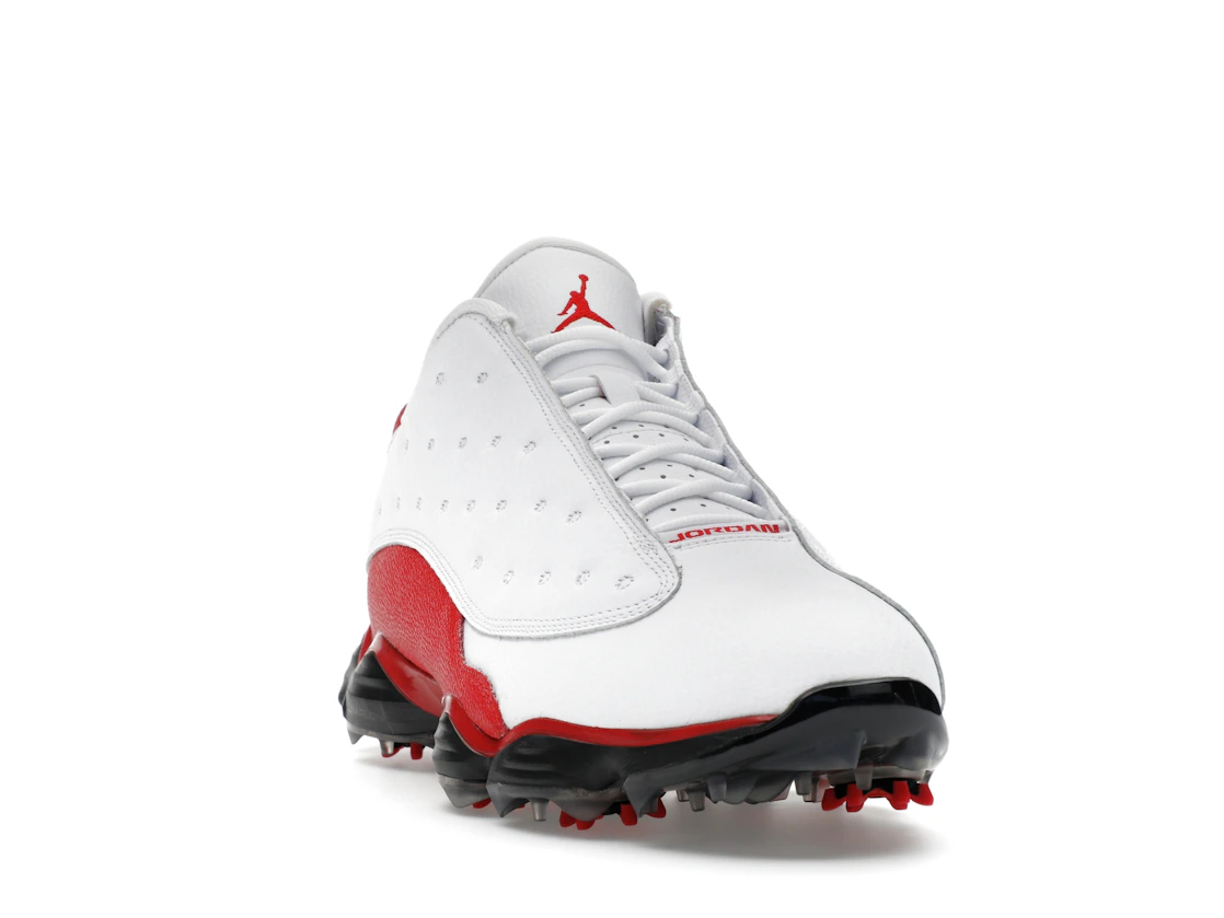 Vue 8 de Jordan 13 Retro Golf Cleat White Red