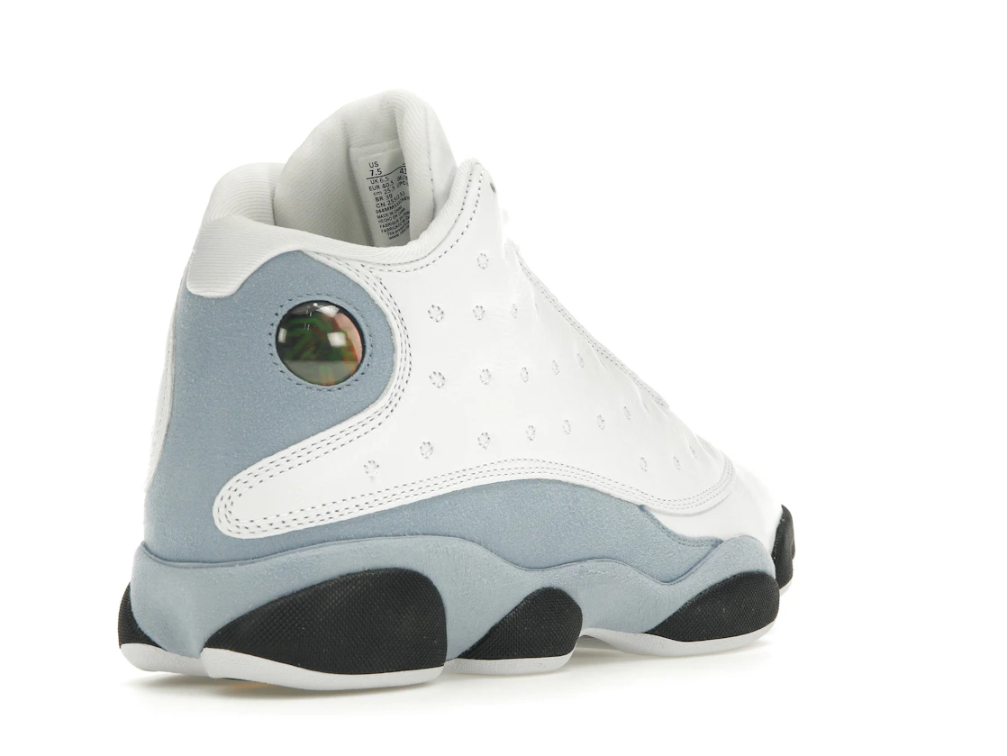 Vue 32 de Jordan 13 Retro Blue Grey