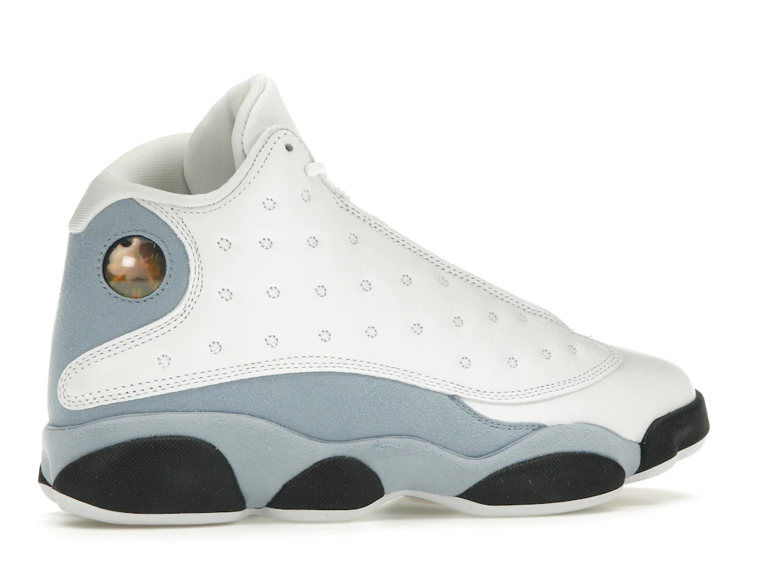 Vue 35 de Jordan 13 Retro Blue Grey