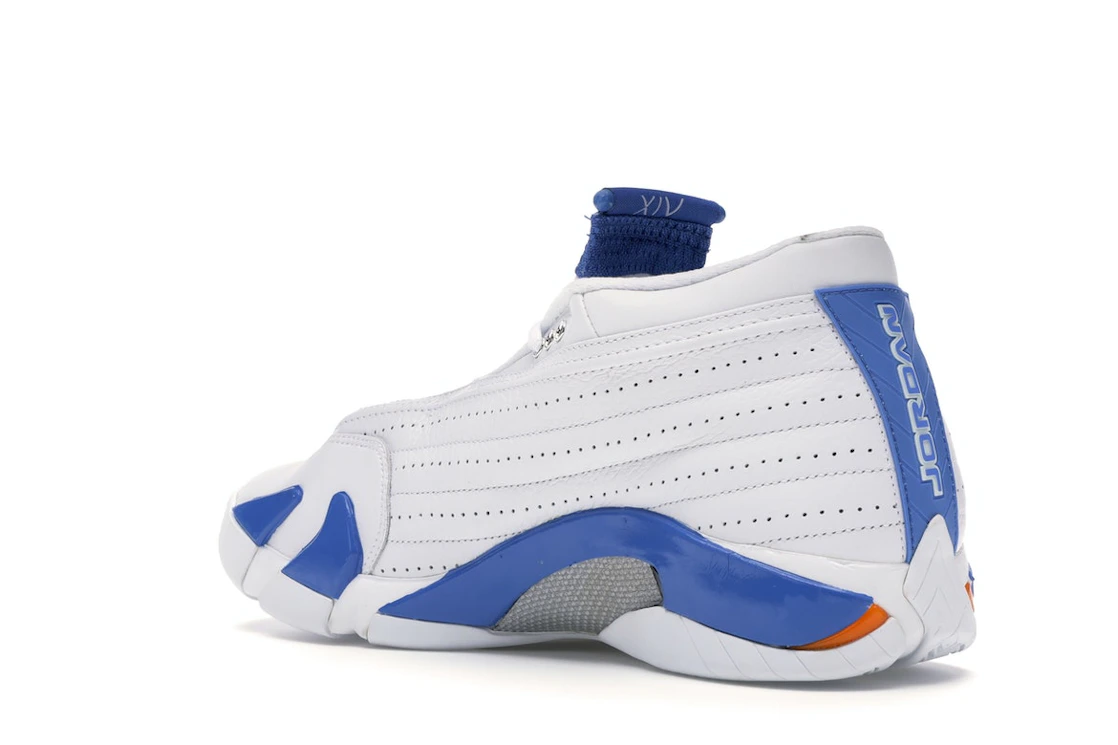 Vue 23 de Jordan 14 Retro Low Pacific Blue