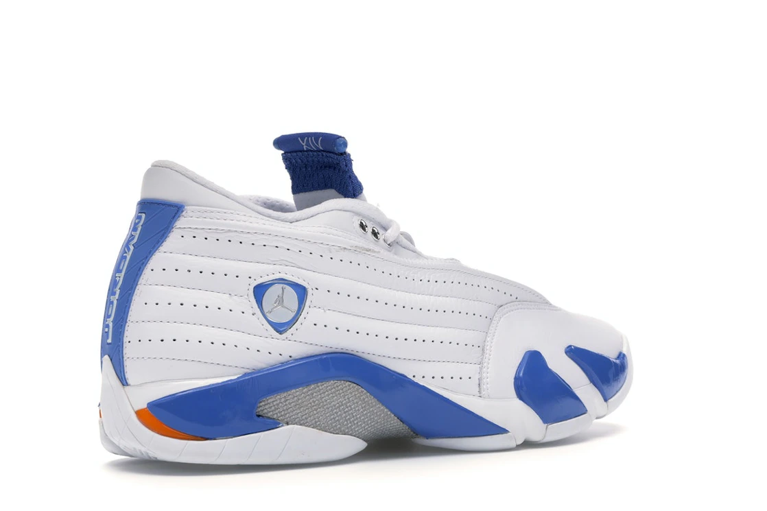 Vue 33 de Jordan 14 Retro Low Pacific Blue