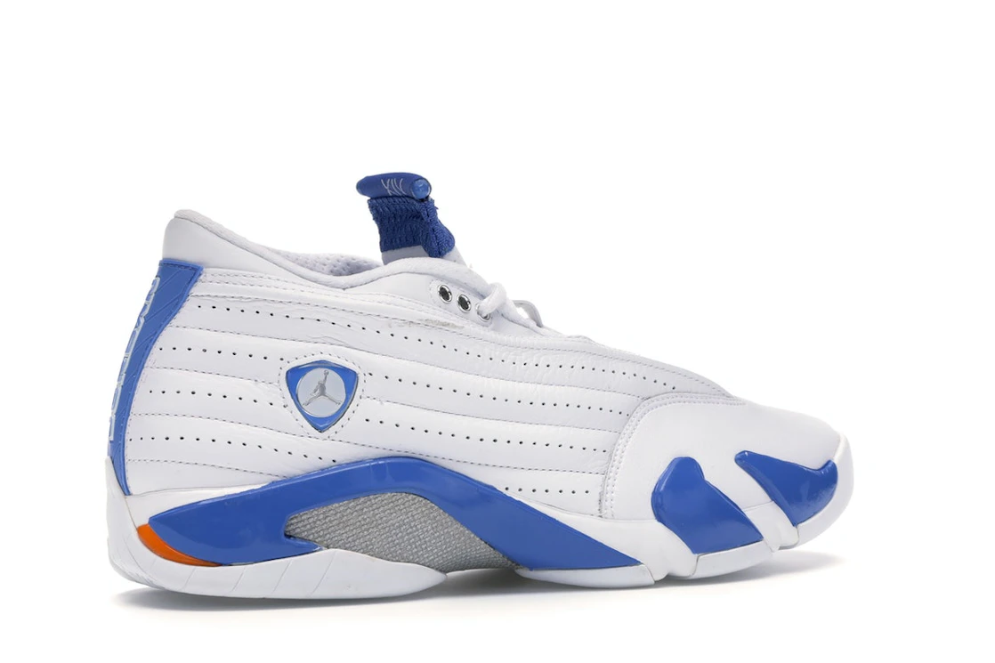 Vue 34 de Jordan 14 Retro Low Pacific Blue