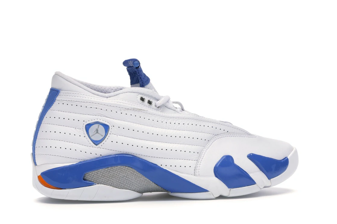 Vue 35 de Jordan 14 Retro Low Pacific Blue