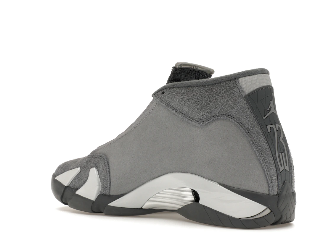 Vue 23 de Jordan 14 Retro Flint Grey