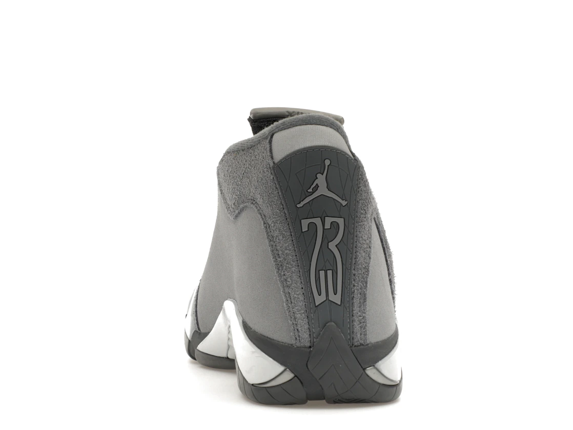 Vue 27 de Jordan 14 Retro Flint Grey