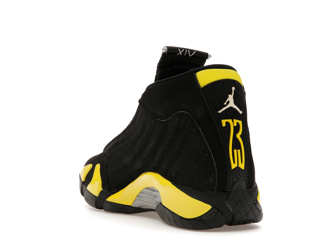 Vue 25 de Jordan 14 Retro Thunder