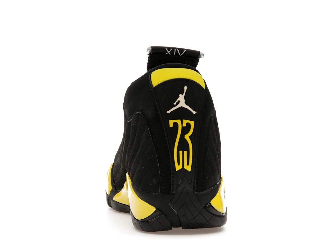 Vue 27 de Jordan 14 Retro Thunder
