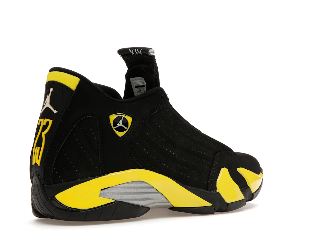 Vue 33 de Jordan 14 Retro Thunder