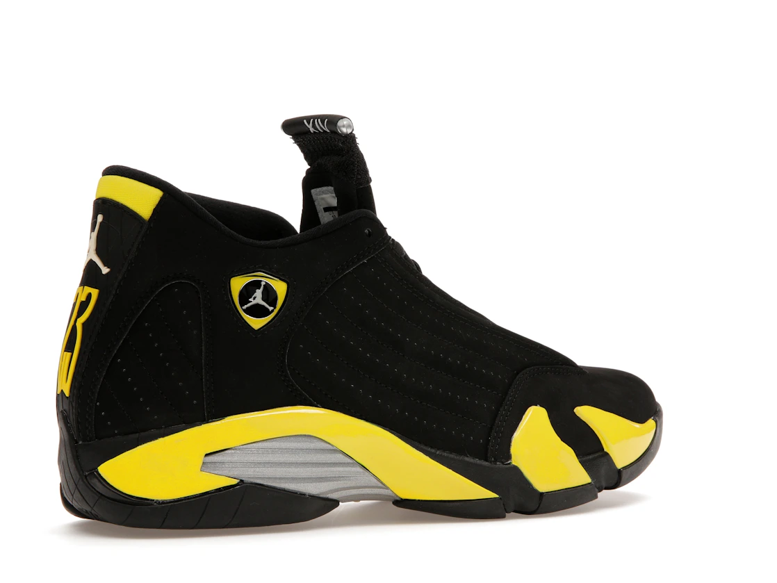Vue 34 de Jordan 14 Retro Thunder