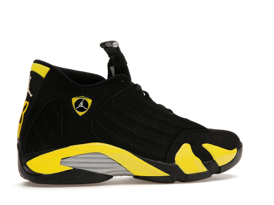 Vue 35 de Jordan 14 Retro Thunder