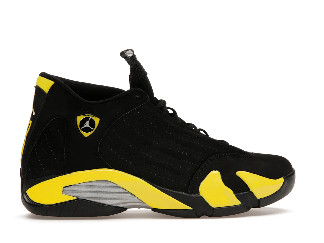 Vue 36 de Jordan 14 Retro Thunder