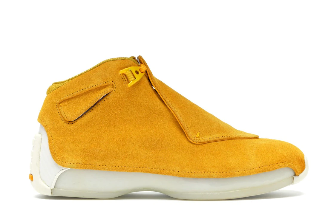 Vue 1 de Jordan 18 Retro Yellow Ochre