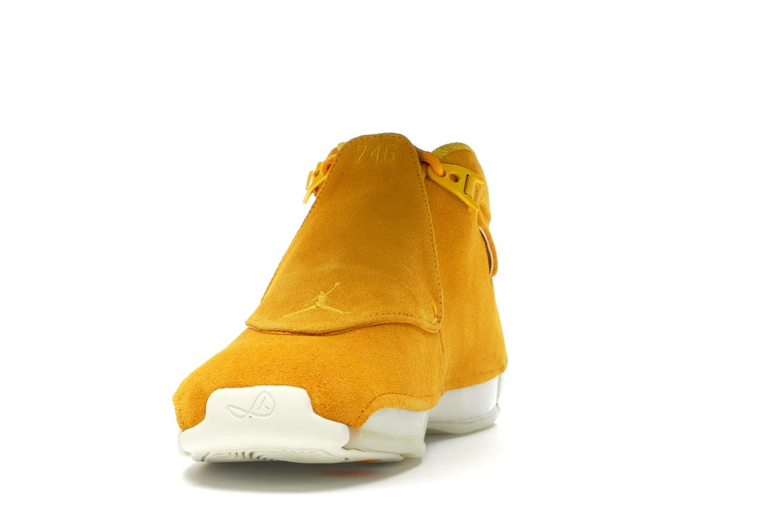 Vue 12 de Jordan 18 Retro Yellow Ochre