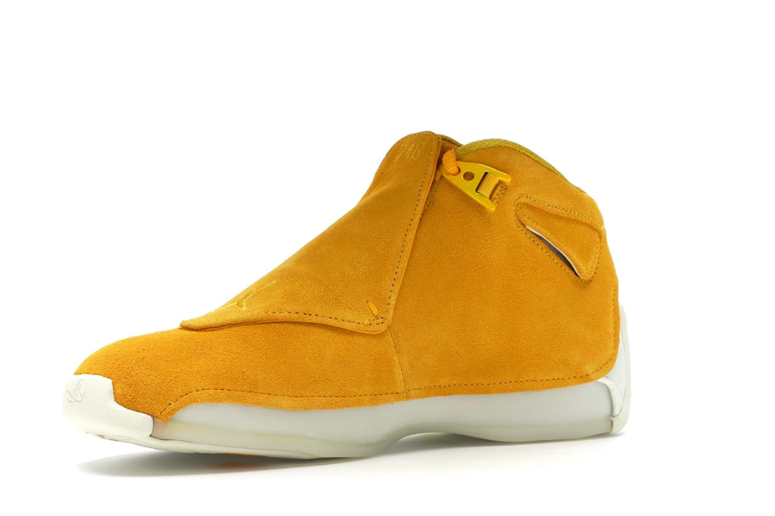 Vue 16 de Jordan 18 Retro Yellow Ochre