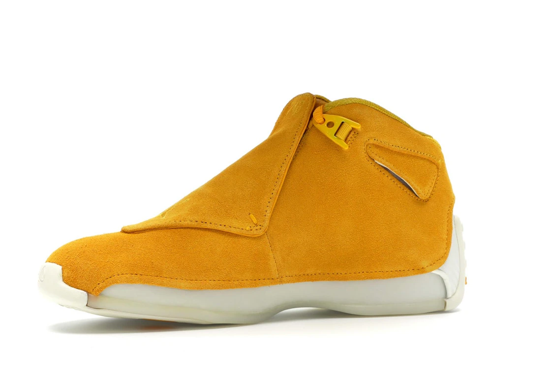 Vue 17 de Jordan 18 Retro Yellow Ochre