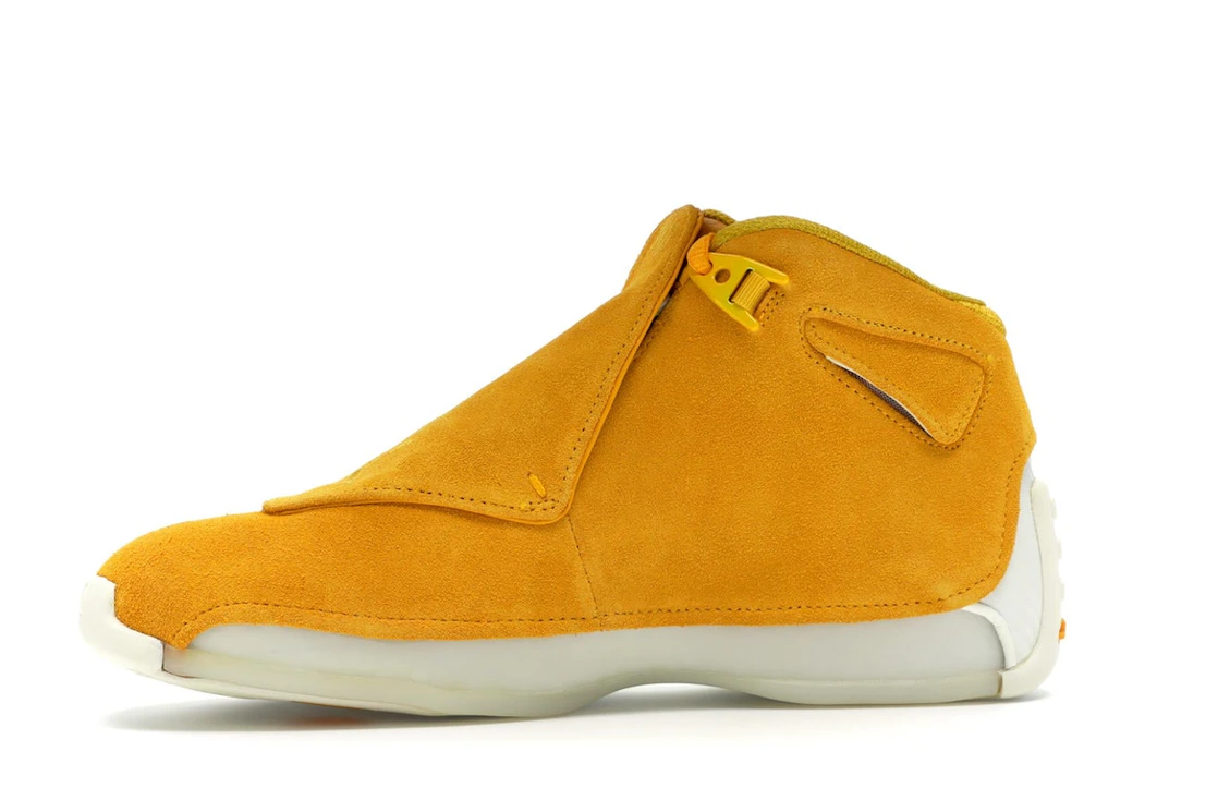 Vue 18 de Jordan 18 Retro Yellow Ochre