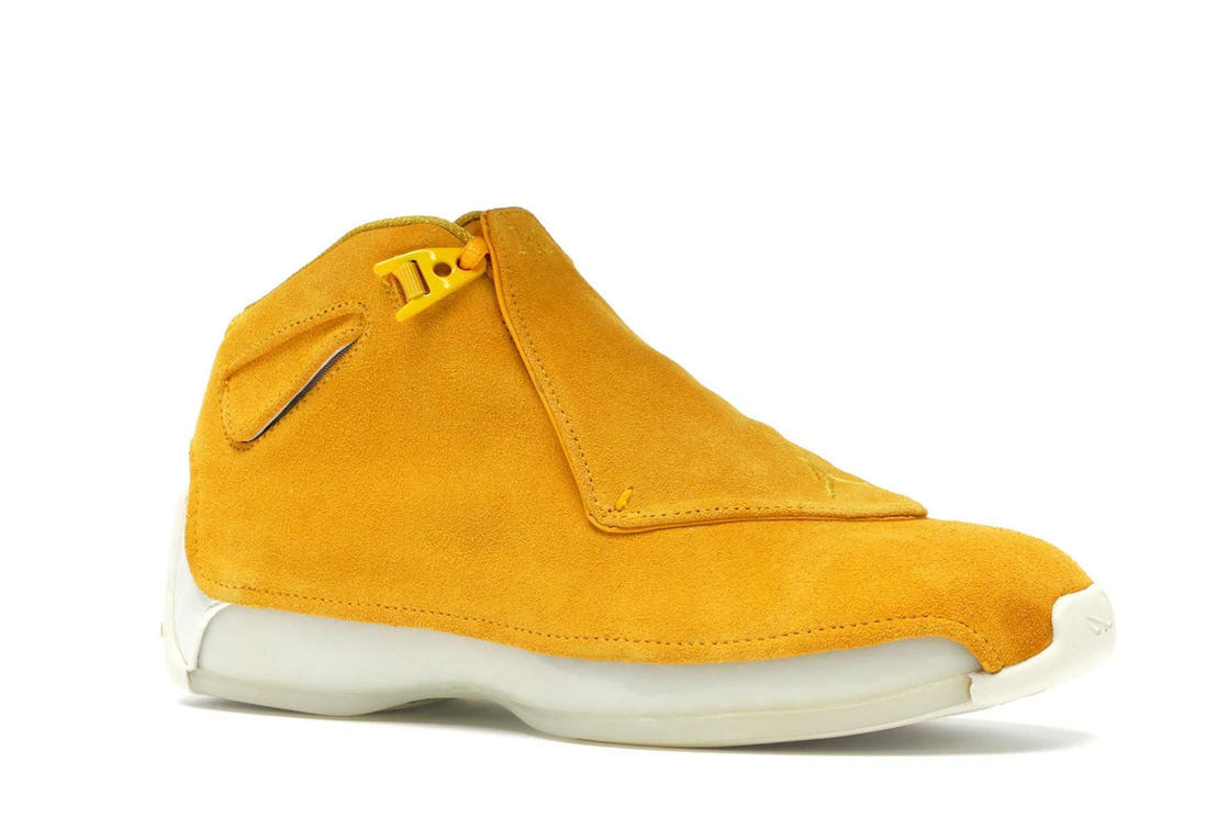Vue 4 de Jordan 18 Retro Yellow Ochre