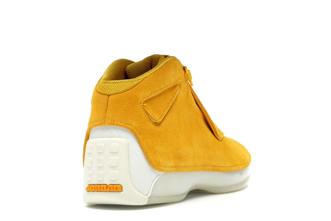 Vue 31 de Jordan 18 Retro Yellow Ochre