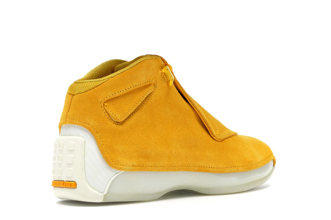Vue 33 de Jordan 18 Retro Yellow Ochre