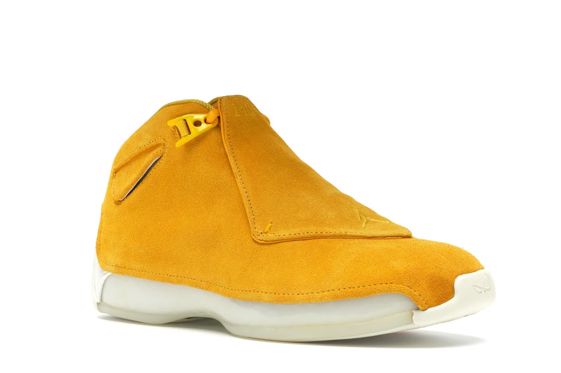 Vue 5 de Jordan 18 Retro Yellow Ochre