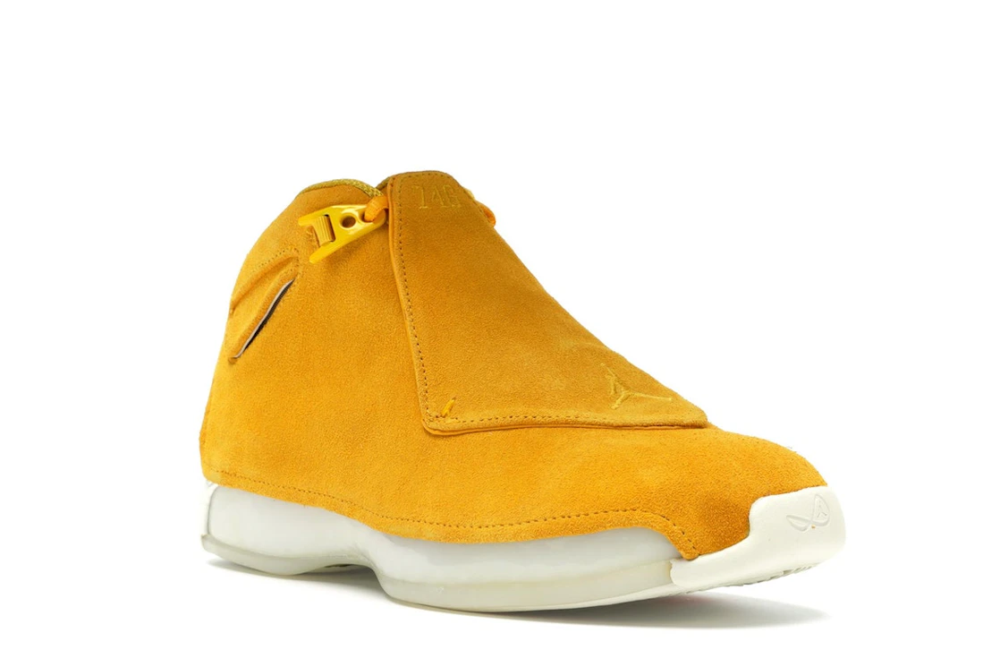 Vue 6 de Jordan 18 Retro Yellow Ochre