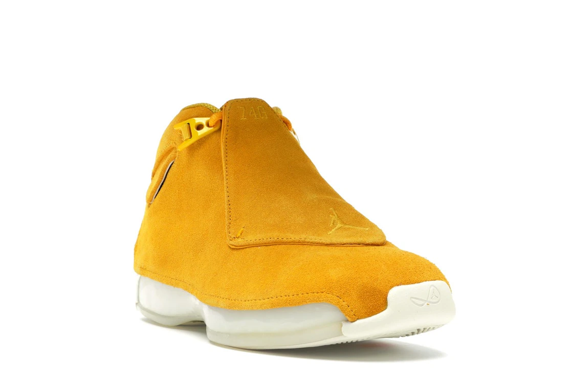 Vue 7 de Jordan 18 Retro Yellow Ochre