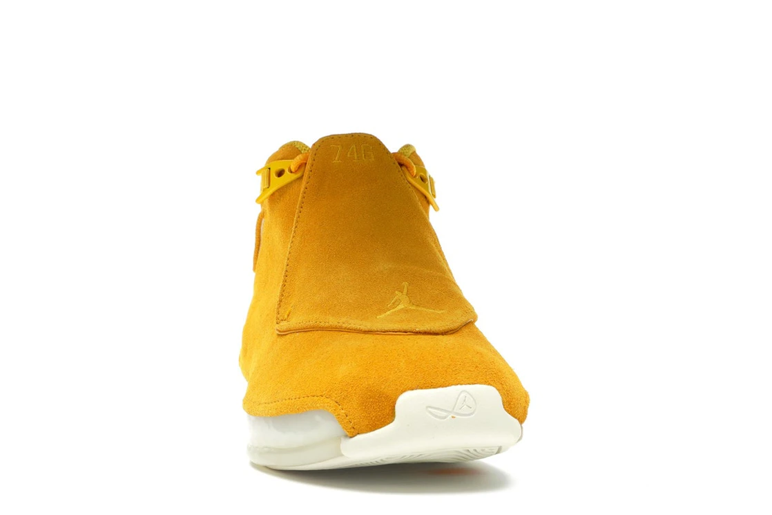Vue 9 de Jordan 18 Retro Yellow Ochre
