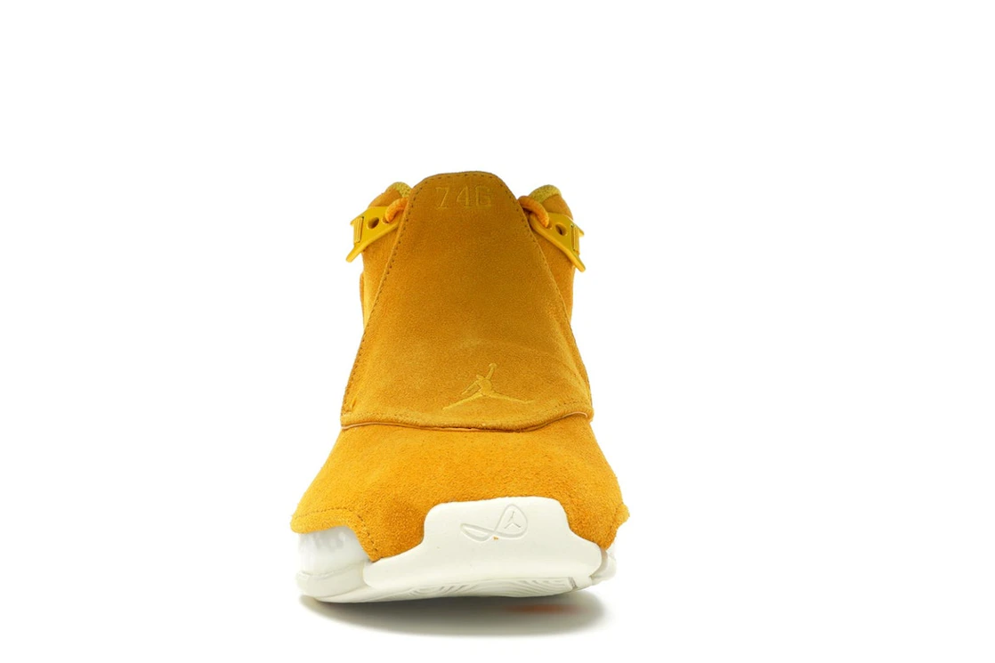 Vue 10 de Jordan 18 Retro Yellow Ochre