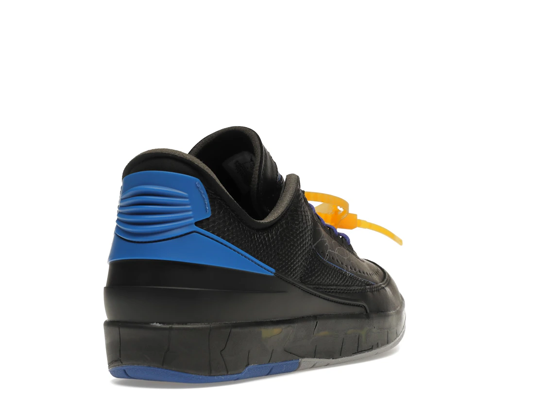 Vue 31 de Jordan 2 Retro Low SP Off-White Black Blue