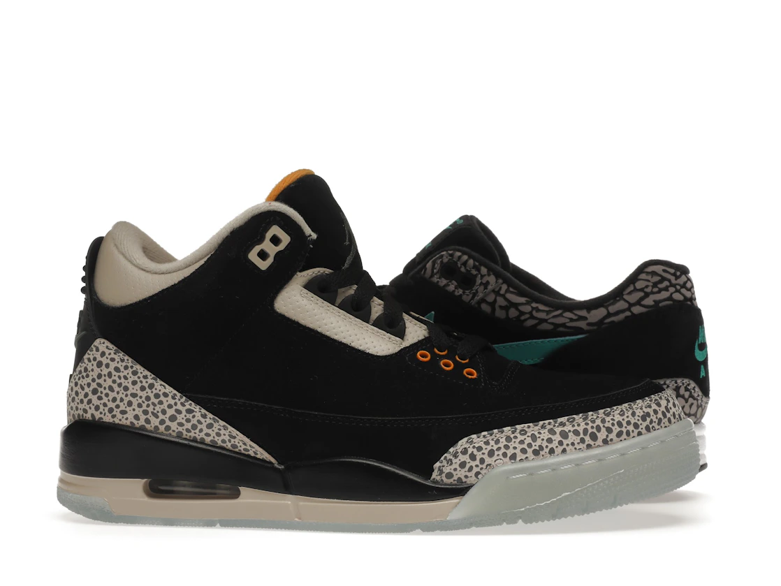 Vue 2 de Jordan 3 Retro & Nike Air Max 1 atmos Pack