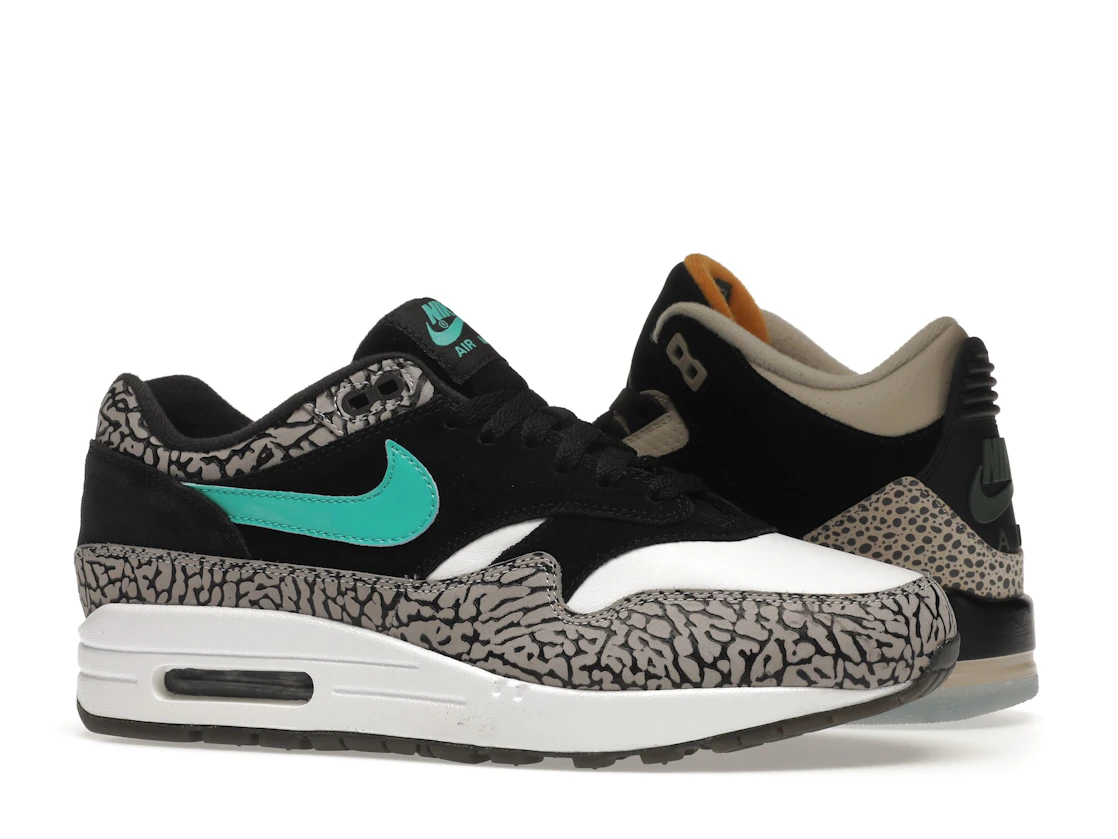 Vue 21 de Jordan 3 Retro & Nike Air Max 1 atmos Pack