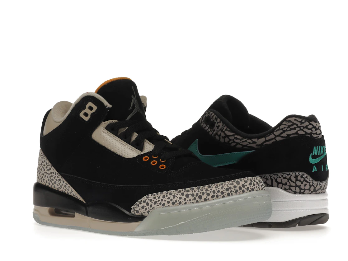 Vue 5 de Jordan 3 Retro & Nike Air Max 1 atmos Pack