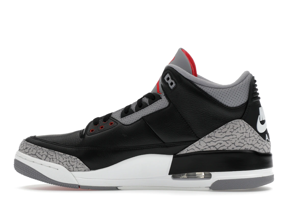 Vue 20 de Jordan 3 Retro OG Black Cement (2024)