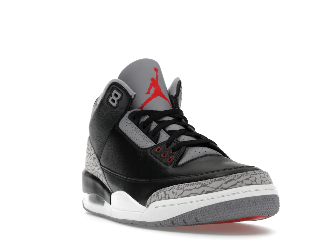 Vue 7 de Jordan 3 Retro OG Black Cement (2024)