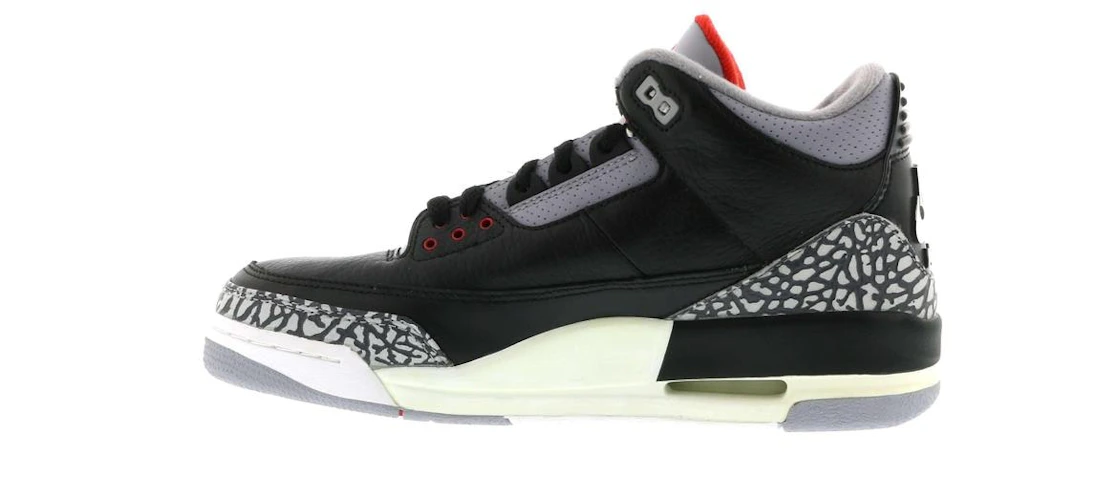 Vue 14 de Jordan 3 Retro Black Cement (2001)
